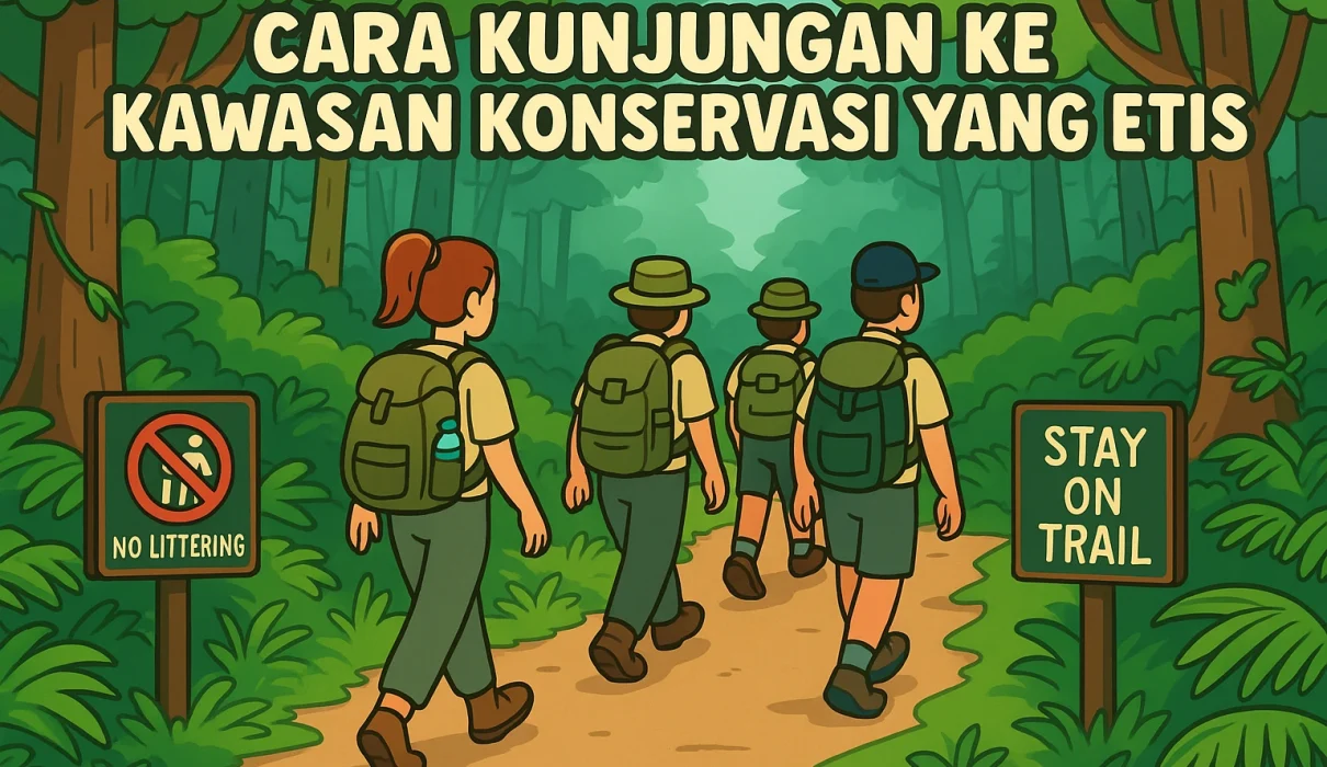 Cara Kunjungan ke Kawasan Konservasi yang Etis Wisata Alam Tanpa Merusak Ekosistem