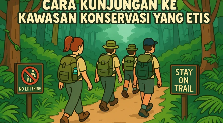 Cara Kunjungan ke Kawasan Konservasi yang Etis Wisata Alam Tanpa Merusak Ekosistem
