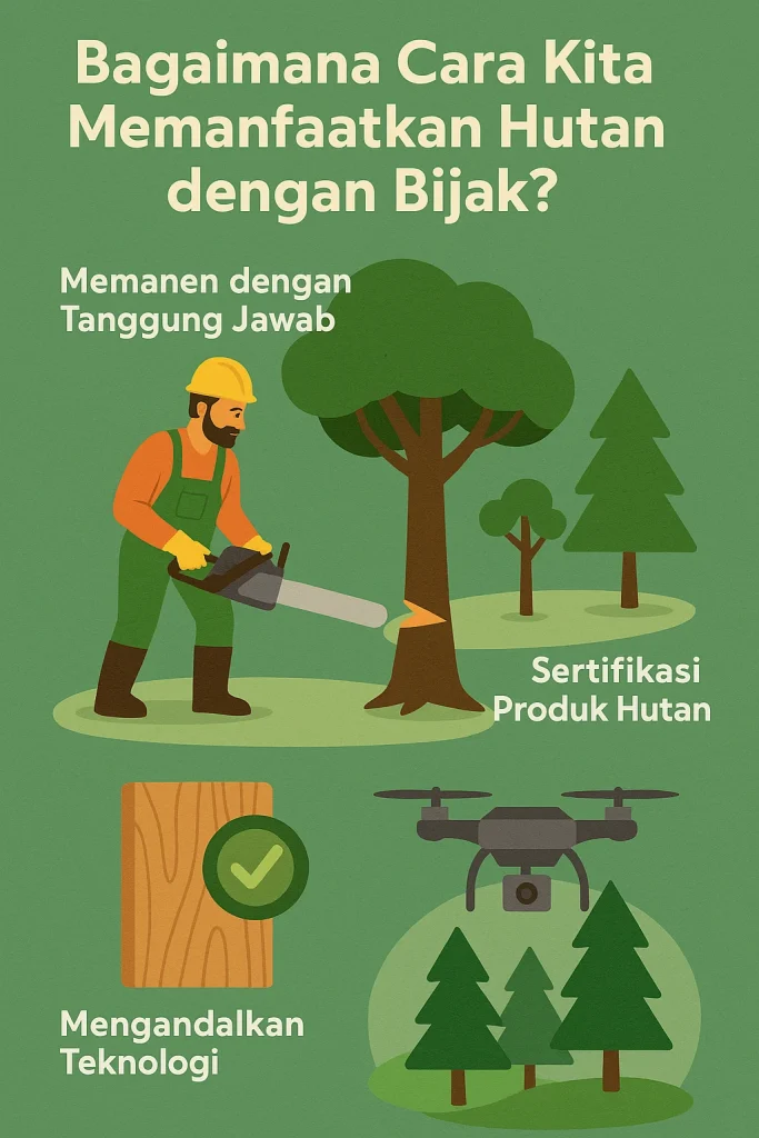 Bagaimana Cara Kita Memanfaatkan Hutan dengan Bijak