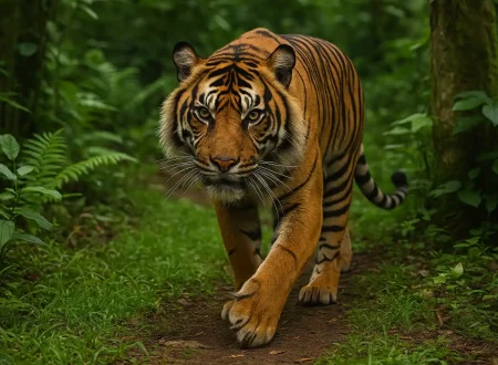 harimau sumatera, konservasi harimau, populasi harimau sumatera 2025