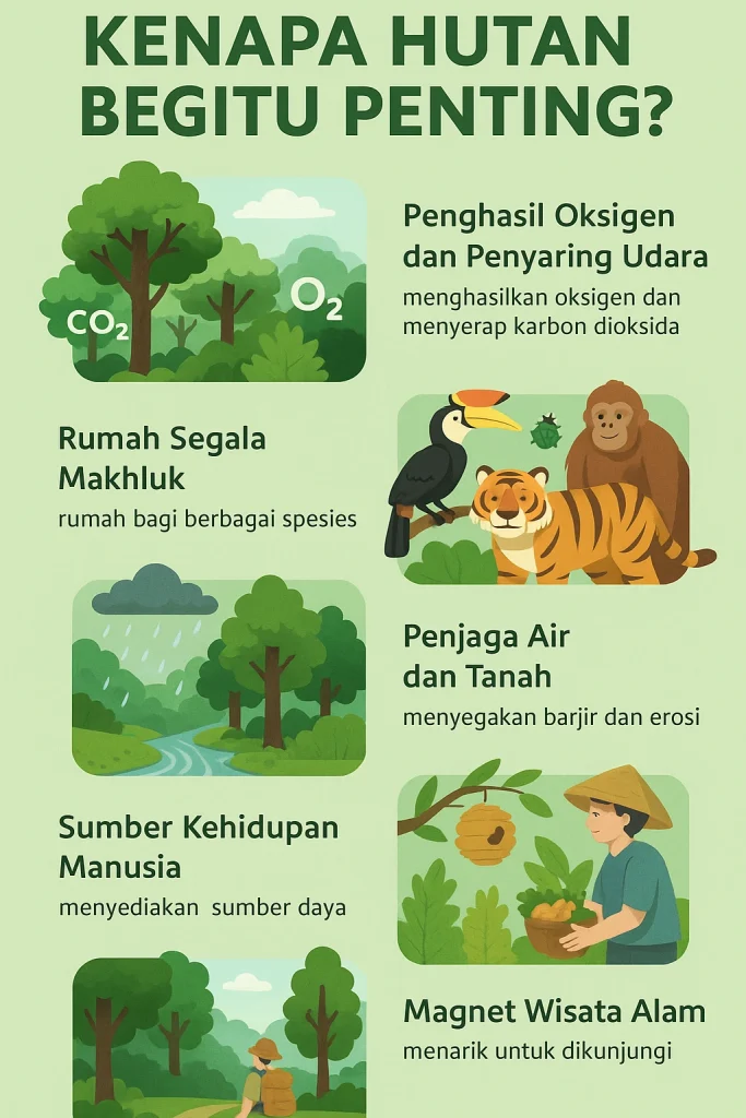 Kenapa Hutan Begitu Penting
