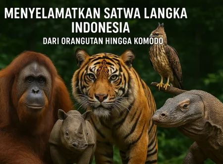 Menyelamatkan Satwa Langka Indonesia, Dari Orangutan Hingga Komodo