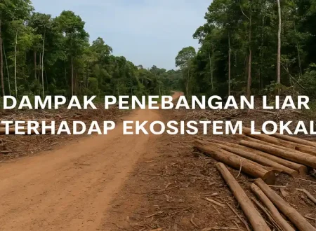 dampak penebangan liar, dampak penebangan liar terhadap ekosistem lokal