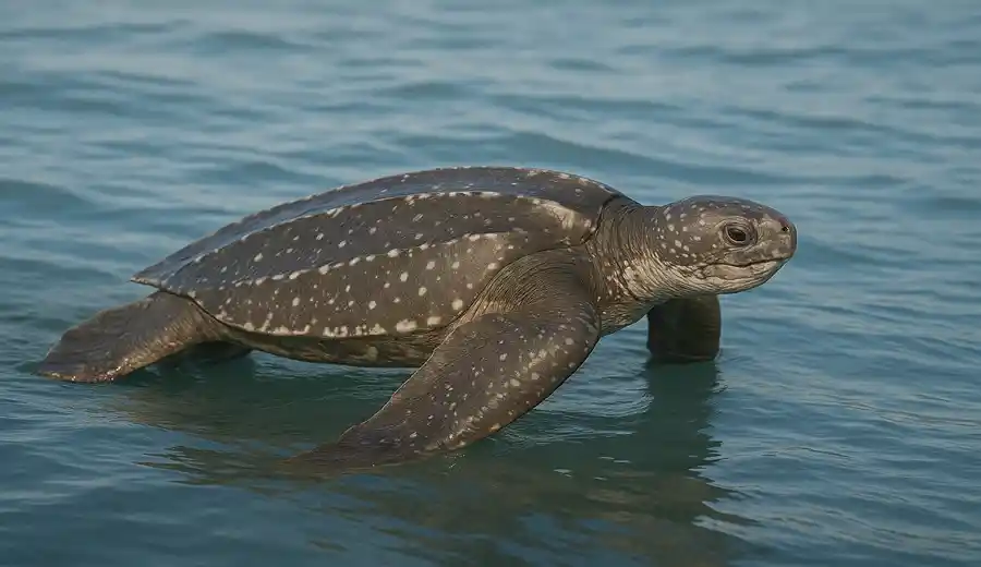 penyu belimbing, fakta penyu belimbing, ciri-ciri penyu belimbing, habitat penyu belimbing, makanan penyu belimbing